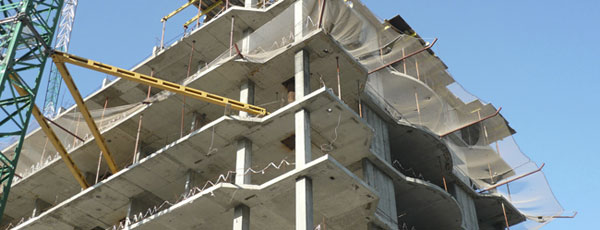Concrete Building Under Construction